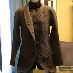 Marithe Francois Girbaud, lnterfashion Spa Italy, suit coat! Sz.6